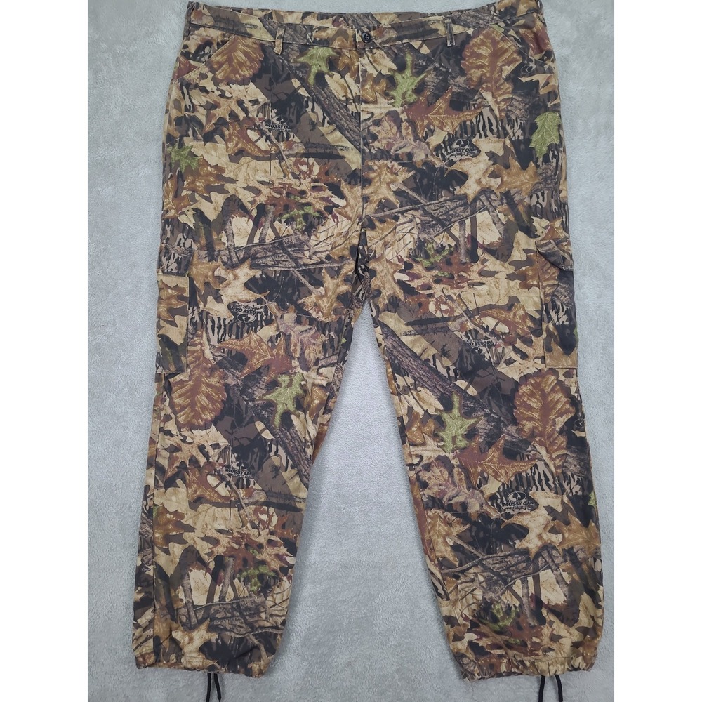 Liberty Mossy Oak Forest Floor Camo Cargo Pants Mens 50x31 Adjustable Waist Camo